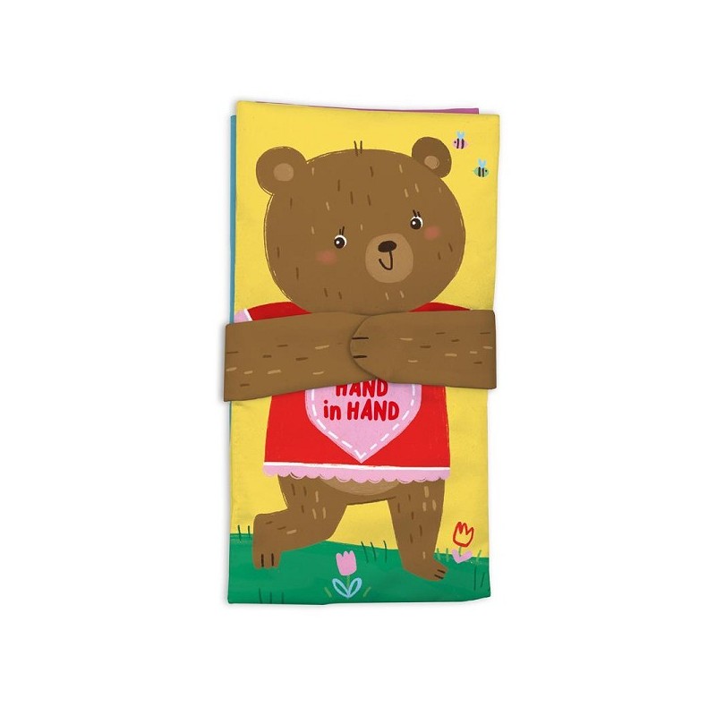 Livre croustillant main dans la main - Ours