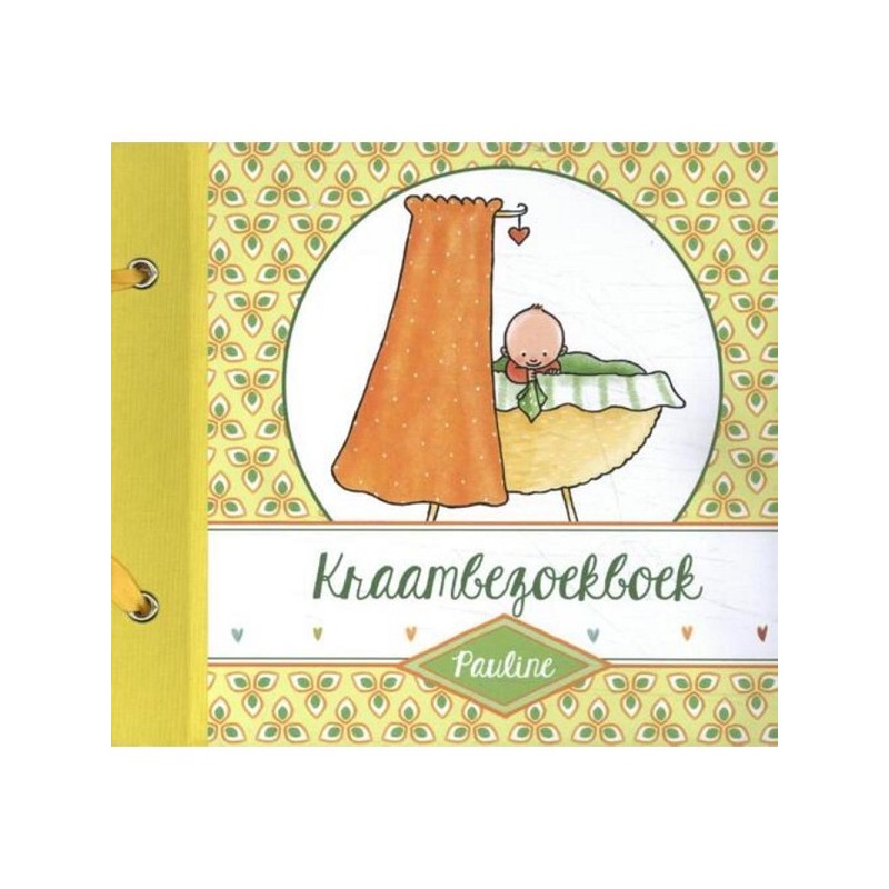 Kraambezoekboek Invulboek Pauline Oud (vernieuwde versie) hardcover 96 pagina's