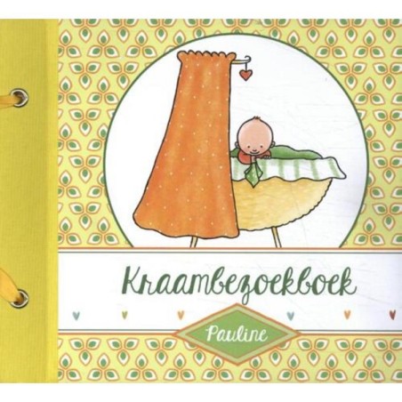 Kraambezoekboek Invulboek Pauline Oud (vernieuwde versie) hardcover 96 pagina's