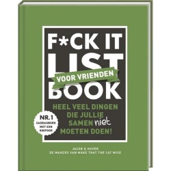 F*ck it list book for friends Livre relié