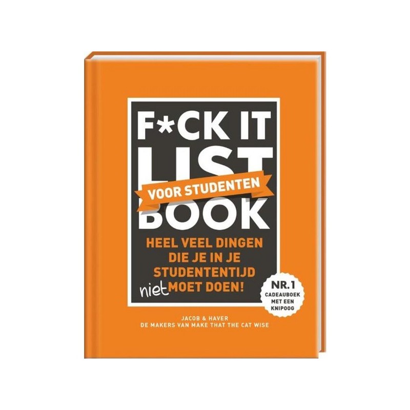 F*ck it list Livre relié
