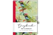 Agenda avec cadenas pour adultes - Oiseaux