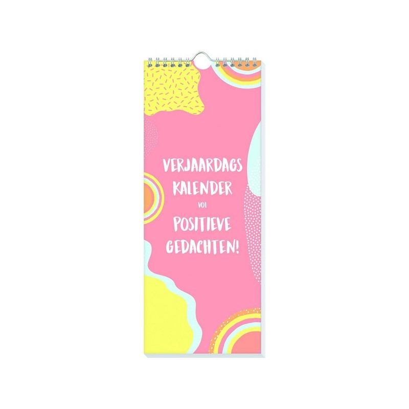 Verjaardagskalender - Positiviteit