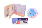 John Toy Happy World verkleurend badboekje dino 15x3x20cm