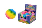 John Toy Lune arc-en-ciel rebondissante Ø7cm