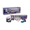 John Toy Racing team truck schaal 1:48 37x7x12,5cm