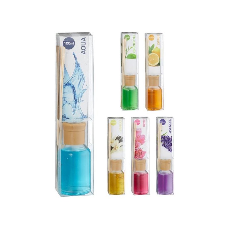 Coffret de parfums avec bâtonnets parfumés 100ml