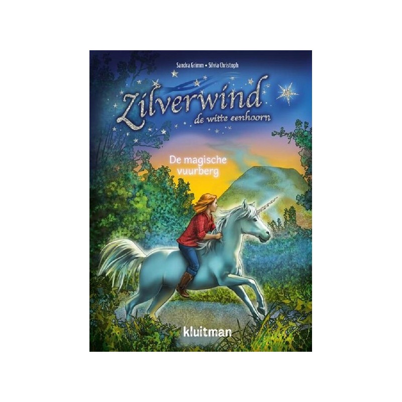 Kluitman Zilverwind de witte eenhoorn - Magische Vuurberg