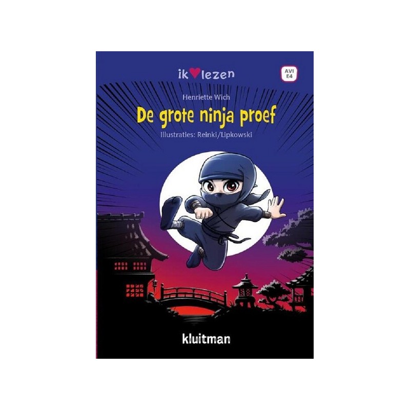 Kluitman De grote ninja proef  (AVI E4)