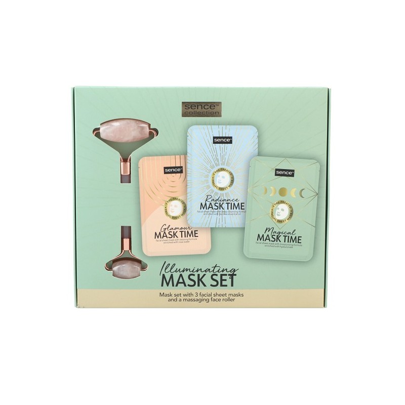 Sence Collection Coffret cadeau masque lumineux 4 pièces