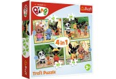 Trefl Bring 4-in-1 puzzel 12/15/20/24 stukjes
