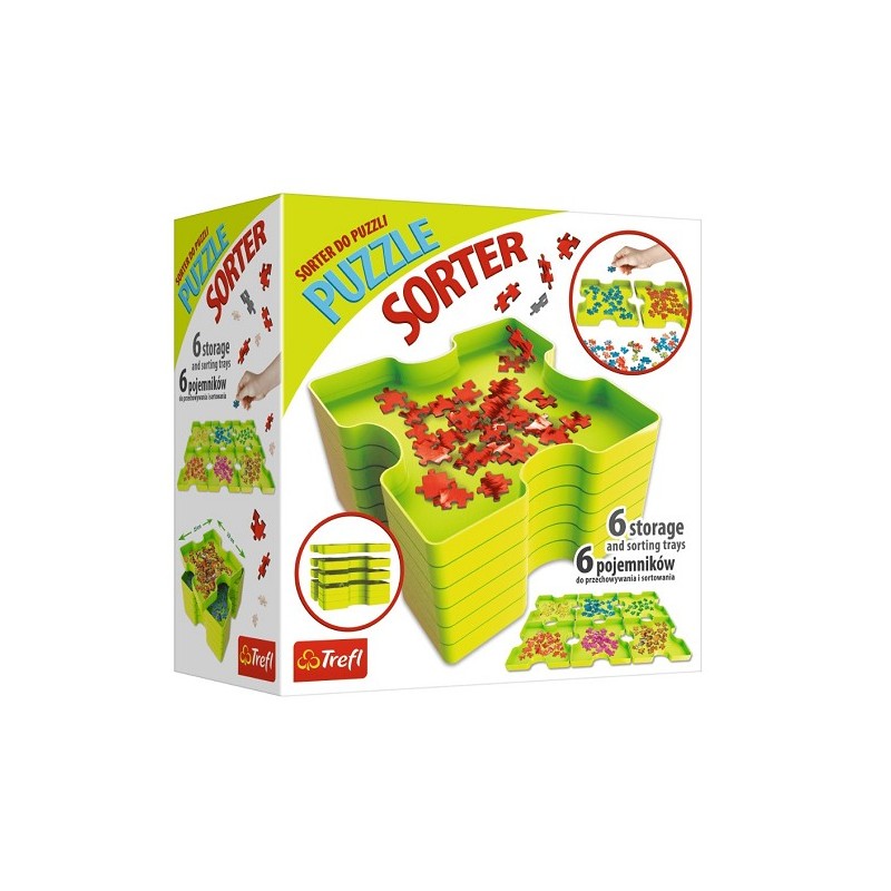 Trefl Puzzel sorteerbakjes 6-delig