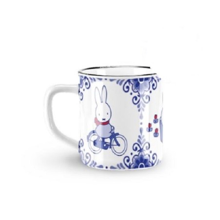 Mug Miffy souvenir bleu Ø8x7,5cm