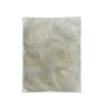 Decoris Veren in zakje wit H5cm