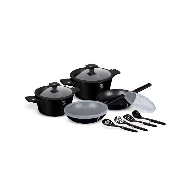 BerlingerHaus Monaco Collection set de poêles 12 pièces