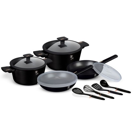 BerlingerHaus Monaco Collection set de poêles 12 pièces