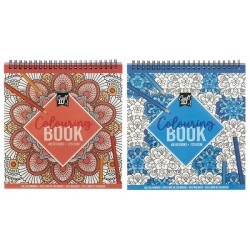 Craft ID Kleurboek 21x20cm, 24 vel, 120 gsm, assorti