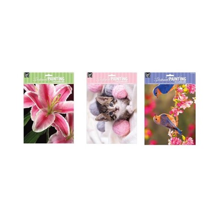 Craft ID Peinture diamant sur carton A4