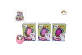 Unicorn ei met groeiende eenhoorn 6cm