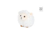 Peluche mouton blanc Take Me Home couché 12cm