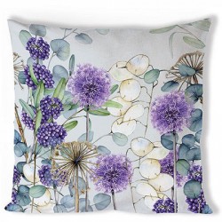 Ambiente Housse de coussin Lunaria Vert 40x40cm 100% Coton