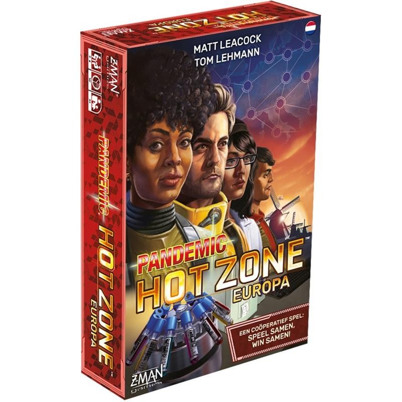 Jeu de société Pandemic Hot Zone Europe à partir de 8 ans 2-4 joueurs