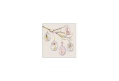 Ambiente Servetten Glass Eggs Grey 33x33cm