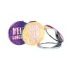 Miroir de sac double, normal et grossissant 2x Ø7cm