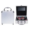 Trousse de maquillage Casuelle en aluminium 17x15x7cm