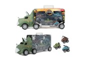 Toi Toys World of Dinosaurs Dinotruck met 3 pull back auto's