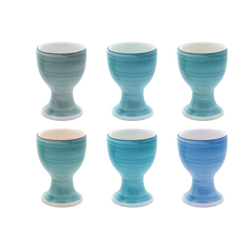 Coquetier Bleu céramique Ø5x7cm