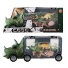 Dino Vrachtauto 28 Cm Met 4 Dino&apos;s En Accessoires