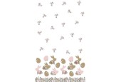Nappe Duni Lapins Blooming 138x220cm