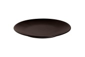 Mammoet Moon assiette 27,5 cm noire boîte de 6 pièces