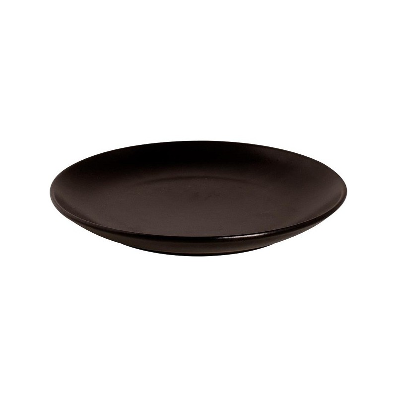 Mammoet Moon bord 21,5cm zwart doos a 6 stuks