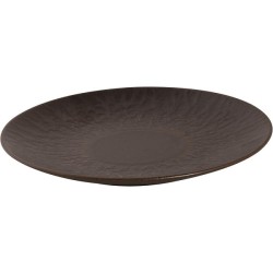 Palmer assiette Ruston 21cm coupe marron boite de 6 pièces
