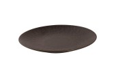 Palmer assiette Ruston 21cm coupe marron boite de 6 pièces