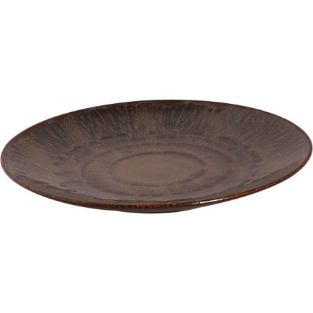 Palmer assiette Victory 21cm coupé marron boîte de 6 pièces
