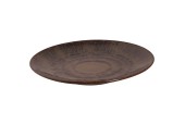 Palmer assiette Victory 21cm coupé marron boîte de 6 pièces
