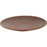 Palmer assiette Magmatic 27cm coupe marron boite de 6 pièces