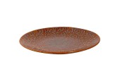 Palmer assiette Magmatic 21cm coupe marron boite de 6 pièces