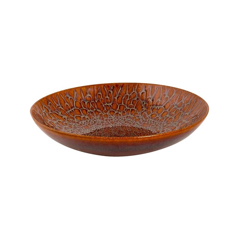 Palmer assiette creuse Magmatic 22cm coupé marron boîte de 6 pièces