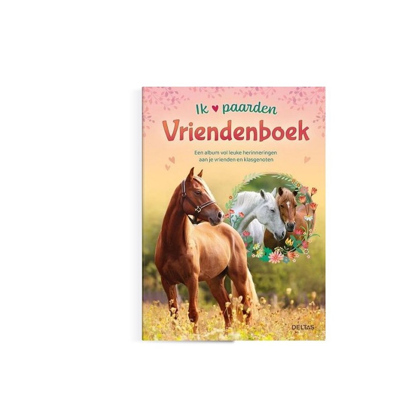 Livre d'amis Deltas J'aime les chevaux