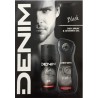 Denim Black Coffret Cadeau Douche 250 ml & Déo Spray 150 ml