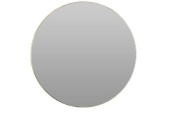 Spiegel rond met gouden metalen rand Ø55cm
