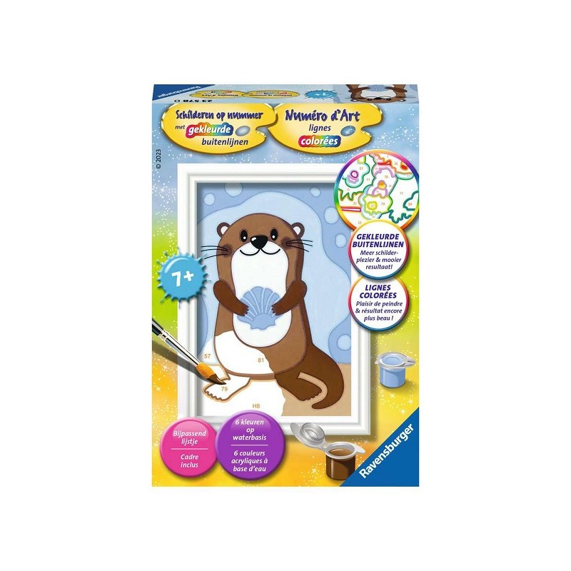 Ravensburger Peinture par numéros Loutre