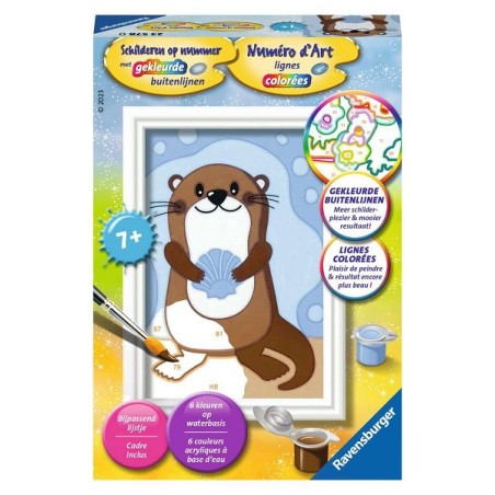 Ravensburger Schilderen op nummer Otter