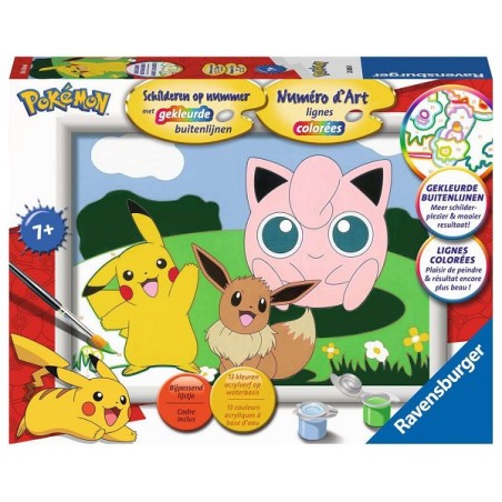 Ravensburger Schilderen op nummer Pokémon