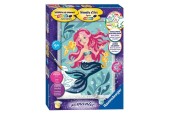 Ravensburger Schilderen op nummer Zeemeermin glitter