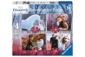 Ravensburger Frozen ll 4-in-1 puzzel Liefde en vriendschap 12+16+20+24 stukjes